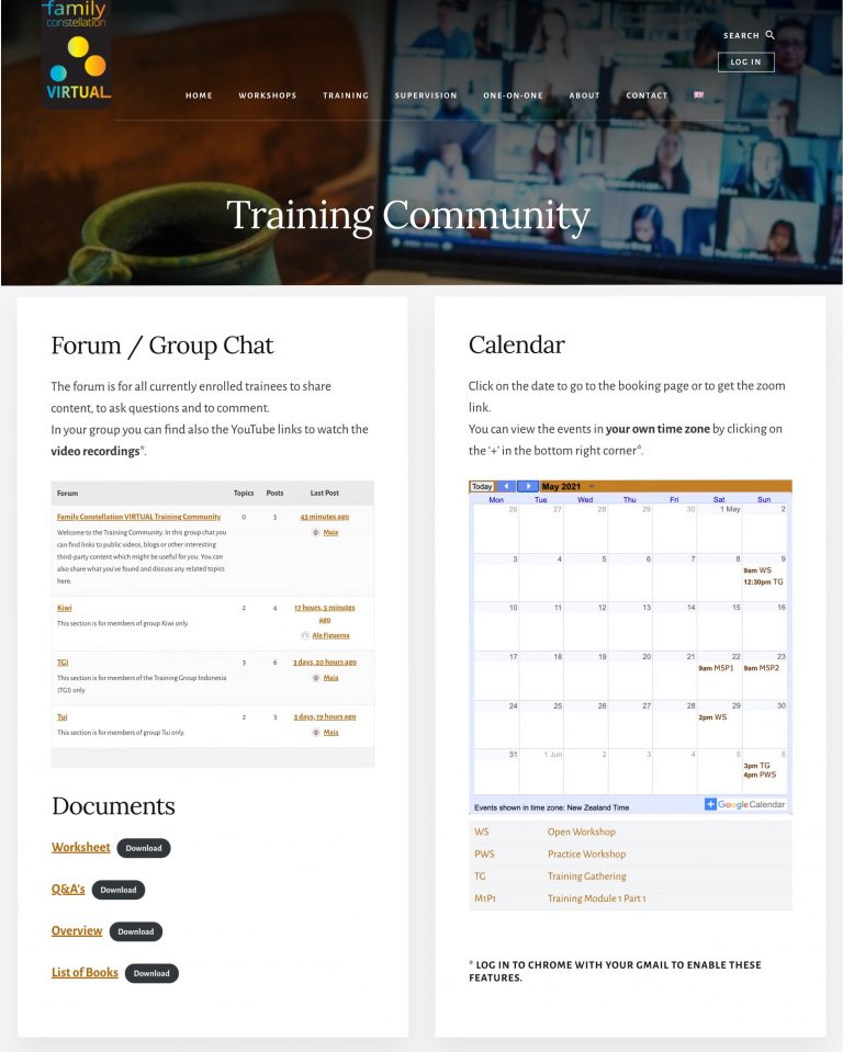 Family constellation adler picture